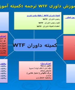 پاورپوینت کمیته داوران WTF