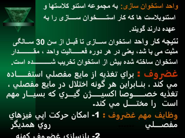 پاورپوینت استئو آرتریت یا فرسودگی غضروف