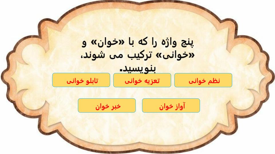 پاورپوینت نگارش ششم دبستان درس 16 آداب مطالعه با حل سوالات