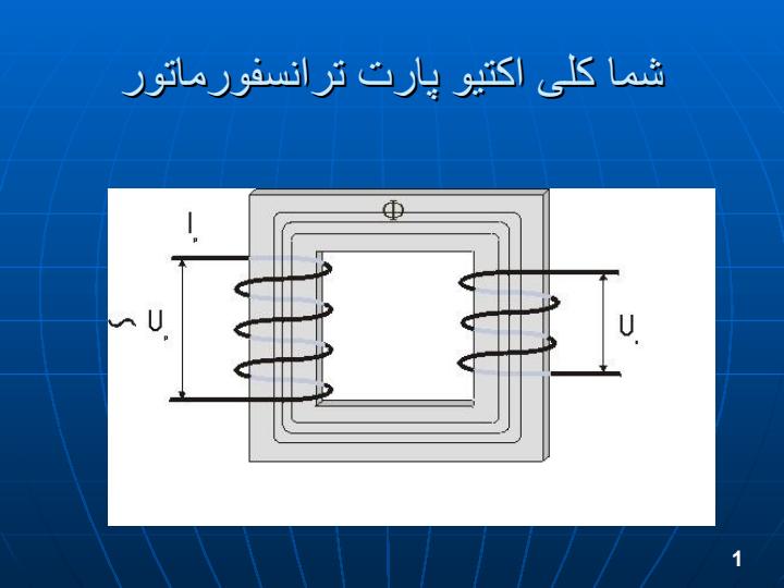 پاورپوینت ترانسفورماتور قدرت