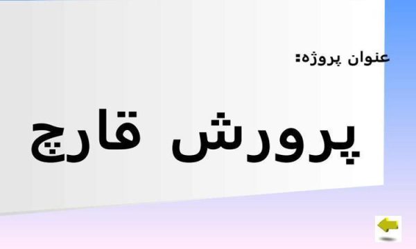 پاورپوینت پرورش قارچ