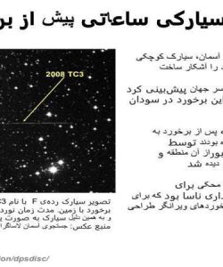 کشف-سیارکی-ساعاتی-پیش-از-برخورد