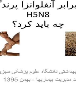 در-برابر-آنفلوانزا-پرندگان-H5N8چه-باید-کرد