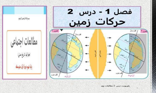 پاورپوینت-مطالعات-اجتماعی-نهم-درس-2-حرکات-زمین